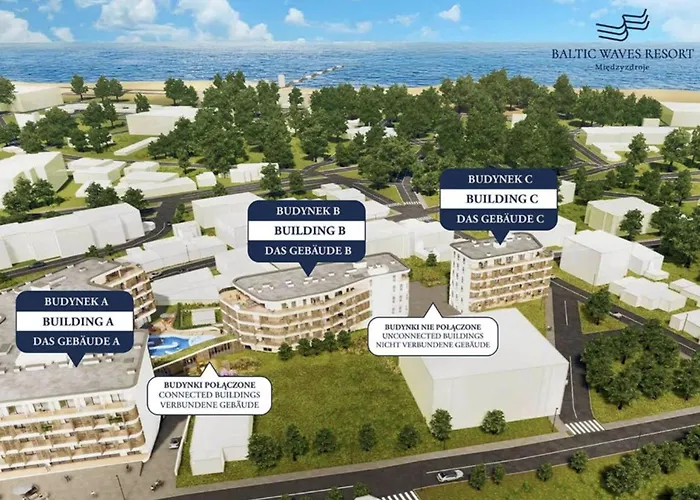 דירה Baltic Waves & *